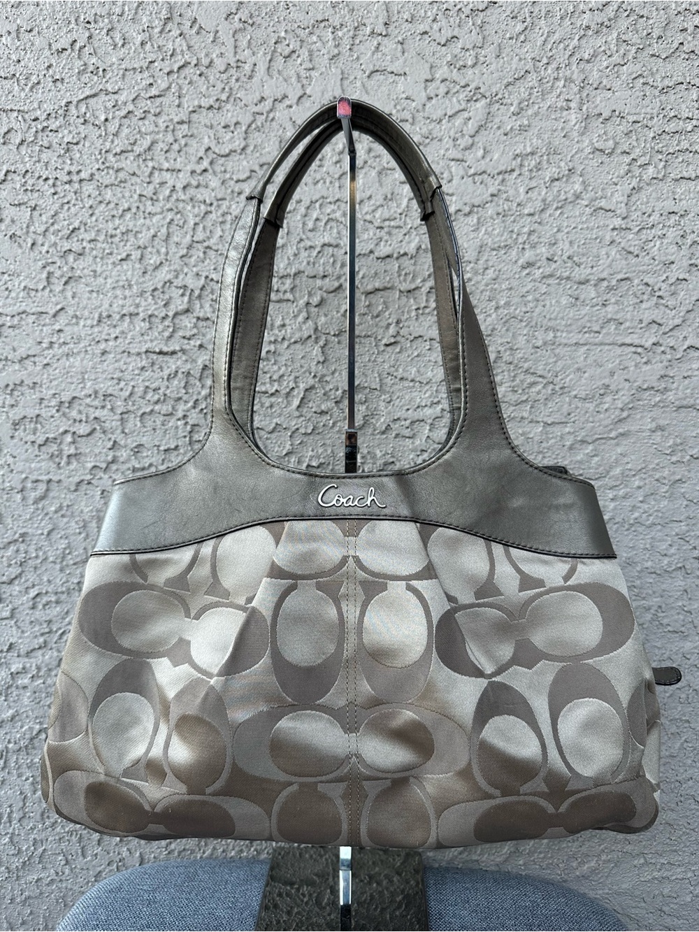 COACH Vintage Lexi Signature Shoulder Bag